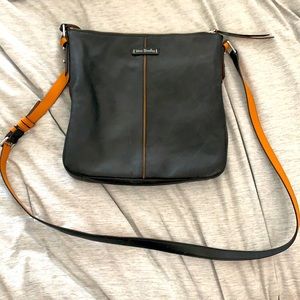 Vera Bradley Leather Messenger Style Purse